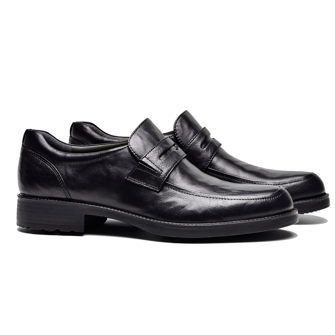 一(yī)腳蹬手抓花(huā)牛皮經典正裝商務男(nán)鞋M65709